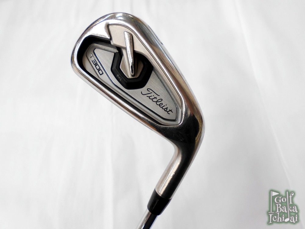 中古】BC：タイトリスト T300 アイアンセット 5本(#6~9.P) NS PRO