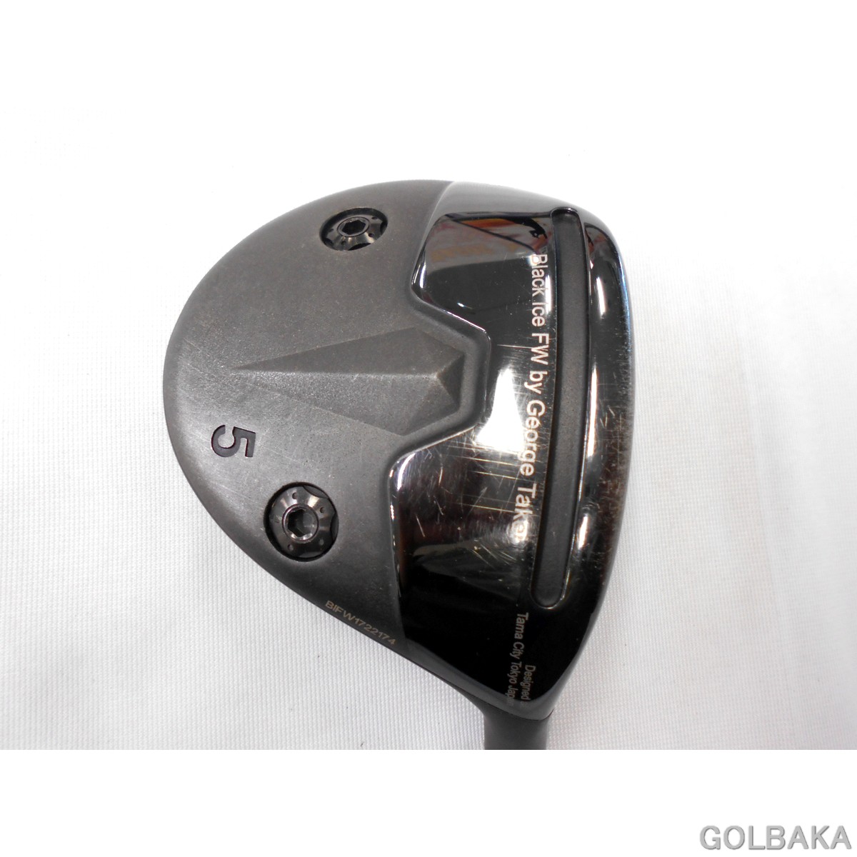 GTD ブラックアイスFW 7W 20.5度 ヘッドのみ　地クラブ 中古】BC：【ヘッドのみ】GTD ブラックアイス フェアウェイウッド 5W