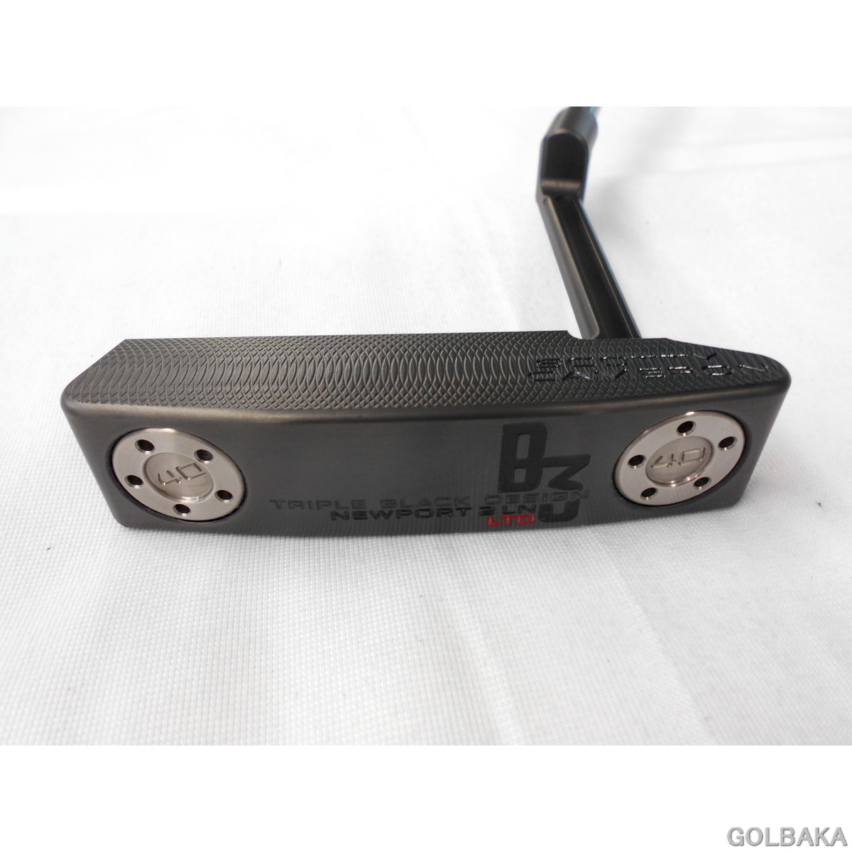 未使用：限定スコッティキャメロンB3トリプルブラックニューポート2 B3 トリプルブラックデザインLTD ニューポート2／B3 Triple