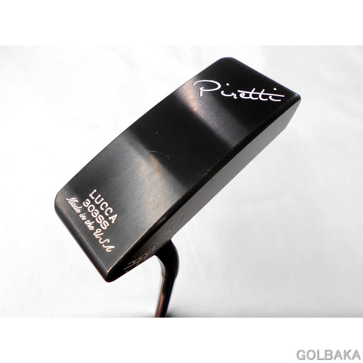 中古】BC：ピレッティ LUCCA ミッドナイト 303SSパター ロフト2.5