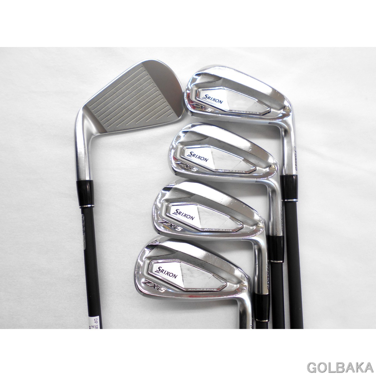 な nc】【中古】BC：ダンロップスリクソン ZXi5アイアンセット5本(#6-9.P