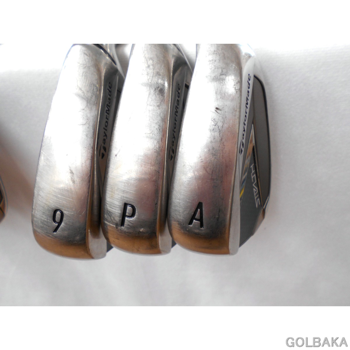 中古】BC：テーラーメイドステルスアイアンセット6本(#6-9.P.A) ロフト