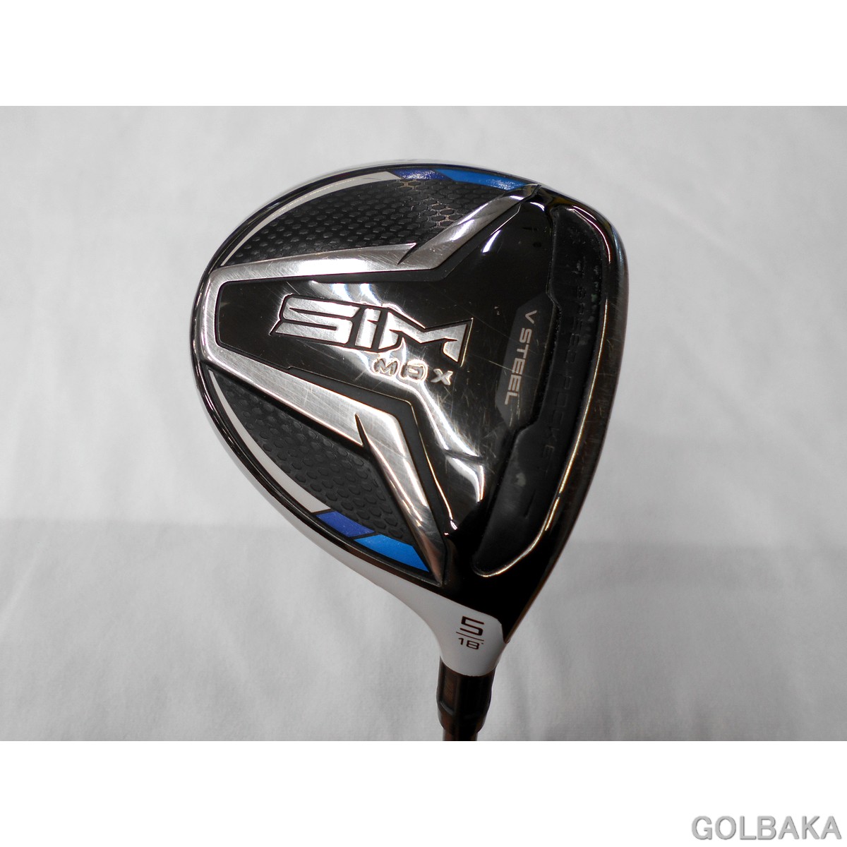 中古】BC：テーラーメイドSIM MAXフェアウェイウッド5W ロフト18