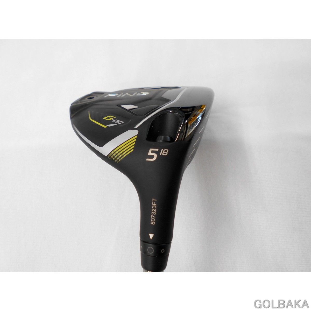 中古】BC：ピンG430 MAXフェアウェイウッド5W ロフト18° ツアークロム