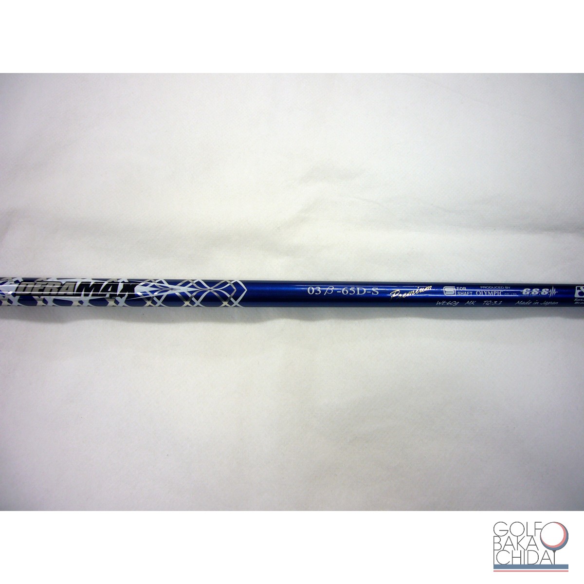 中古】B：【シャフトのみ】オリムピック デラマックス 03 β 65D-S 長さ