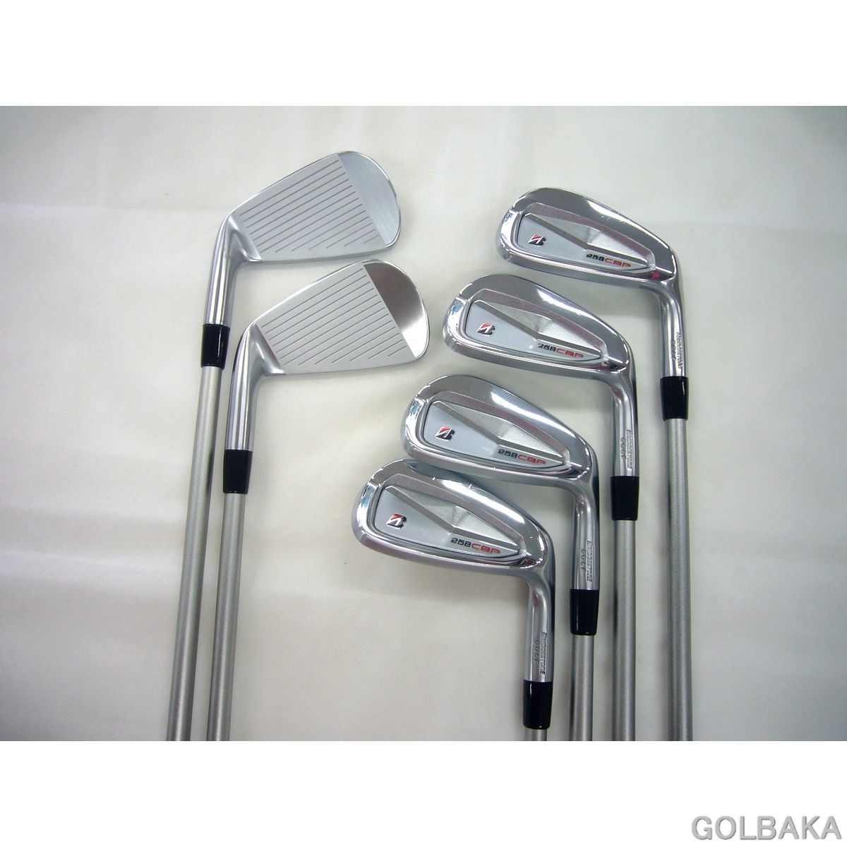 【コース未使用品】ブリヂストン258CBPアイアン（5〜PW）6本セット 中古】B：ブリヂストン258CBPアイアンセット6本（5〜PW） ロフト30
