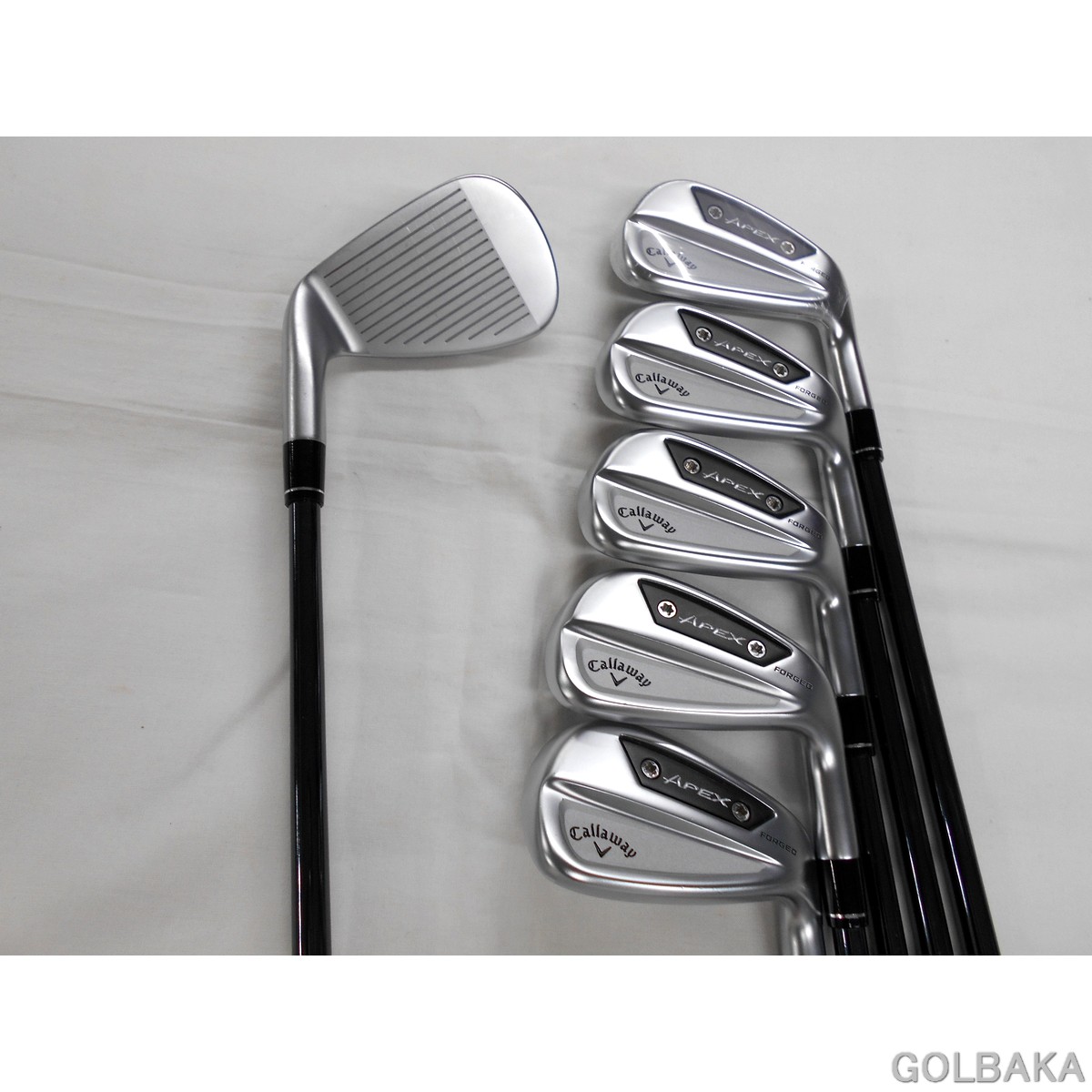 中古】B：キャロウェイAPEX FORGED Ai300アイアンセット6本（＃5〜＃9