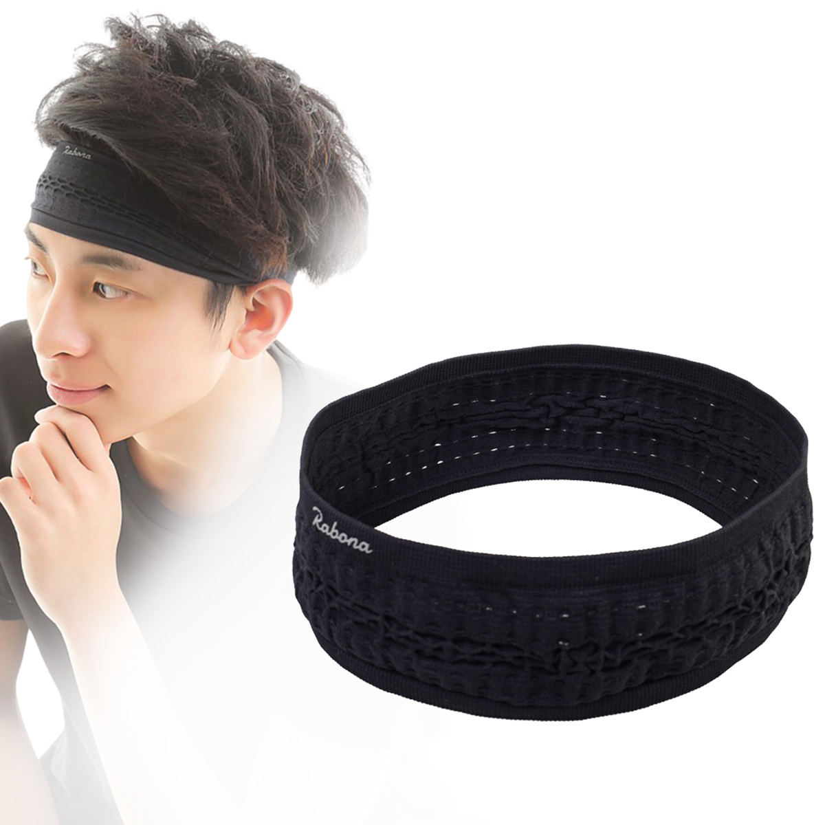 VERSACE メデューサ　ヘッドバンド ヘアバンド　黒　ユニセックス　レア VERSACE メデューサ ヘッドバンド ヘアバンド 黒 ユニセックス レア メンズ