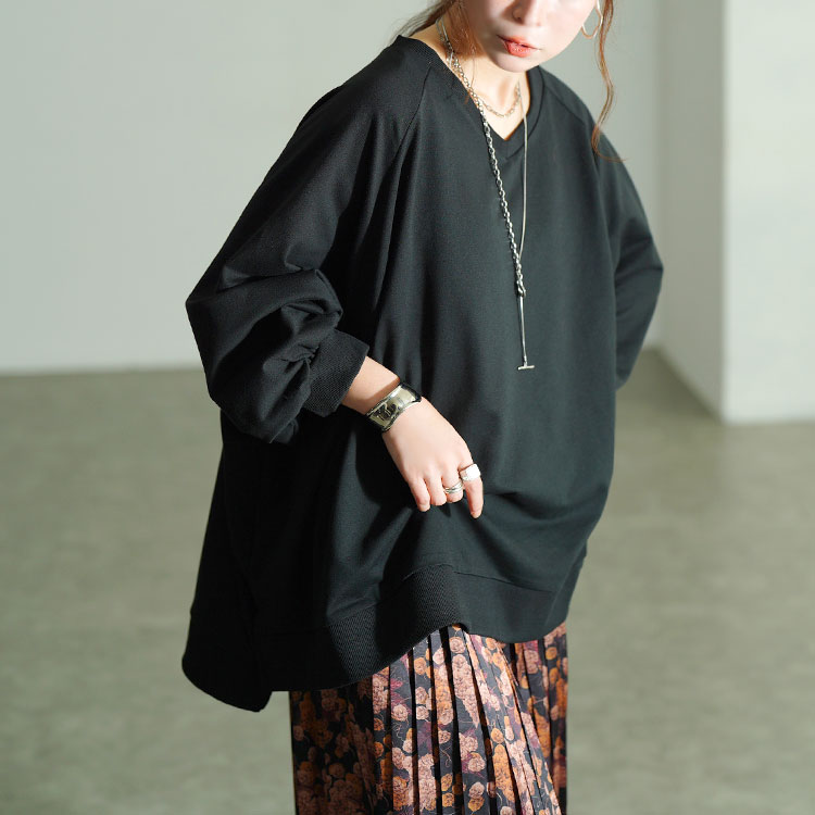 ステップヘムドルマンワイドチュニック