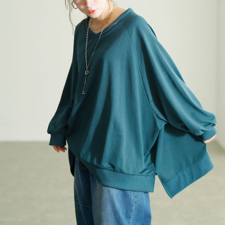 ステップヘムドルマンワイドチュニック