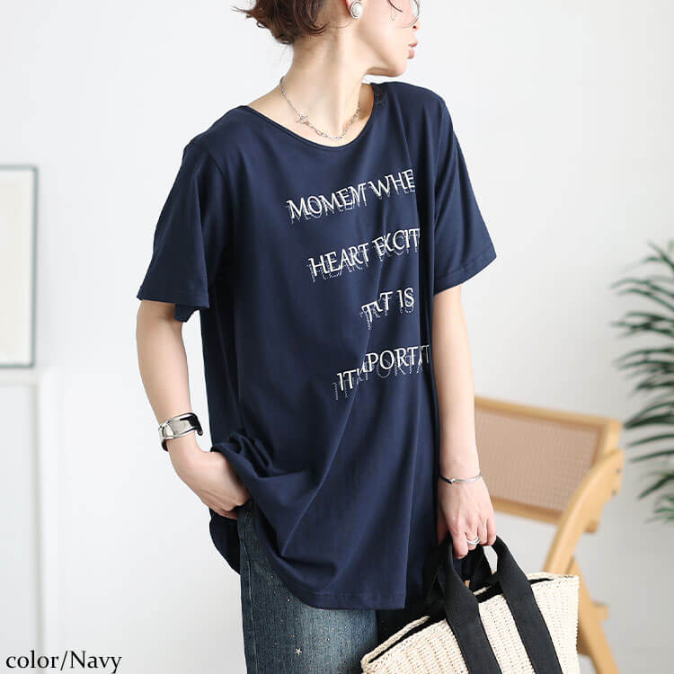 GOLDJAPAN（ゴールドジャパン） 大きいサイズ レディース チュニック T