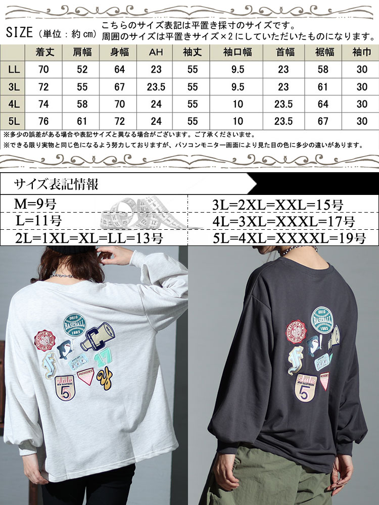 HAN KJOBENHAVN - 新品 Lサイズ ハンコペンハーゲン 長袖 国旗