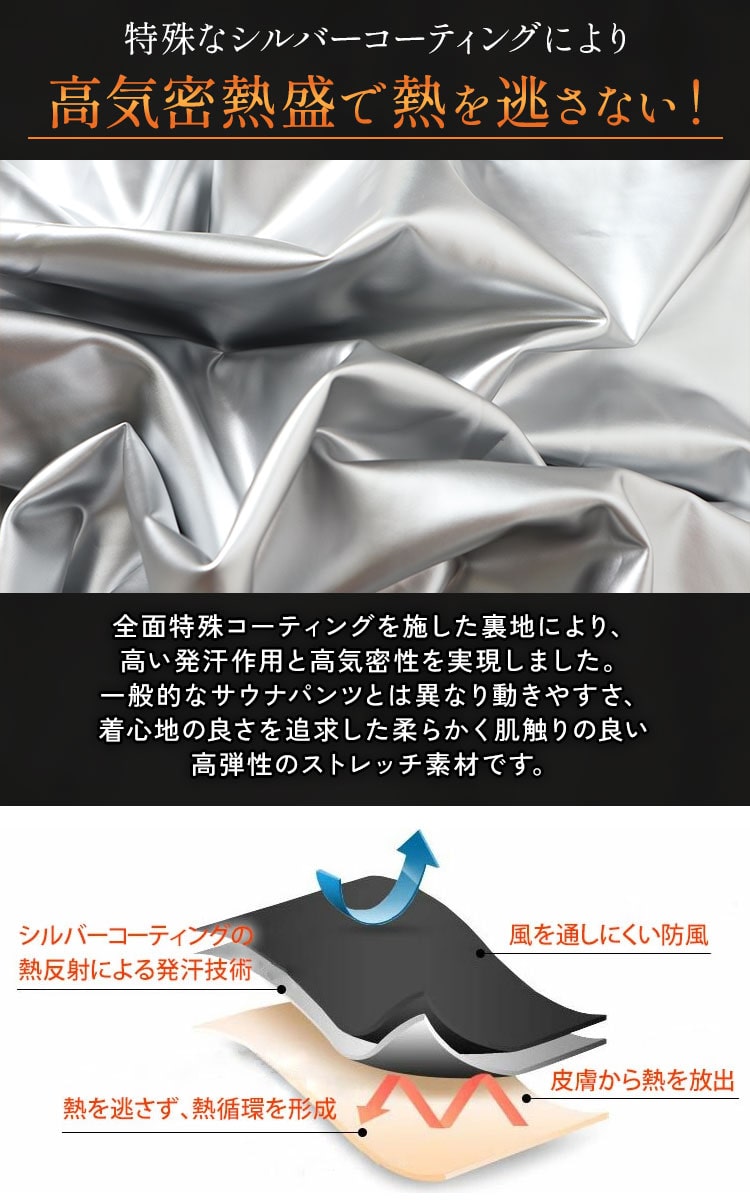 発汗サウナダイエットパンツ