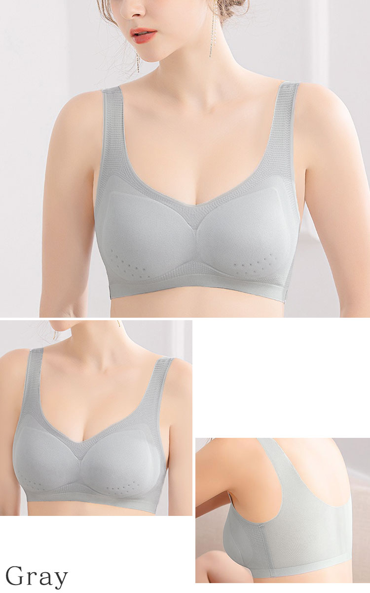 GOLDJAPAN 大きいサイズ レディース 下着 ブラジャー シームレス