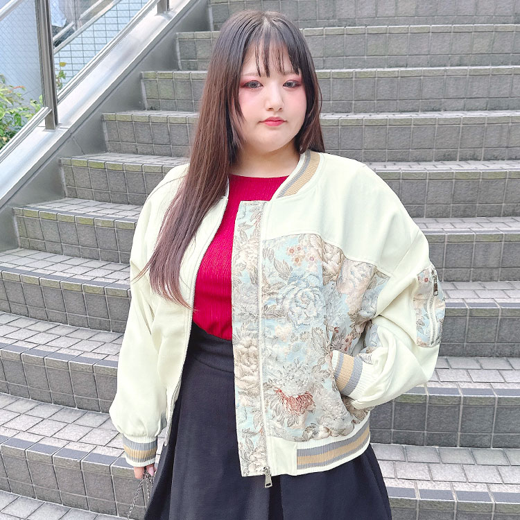 GOLDJAPAN 大きいサイズ レディース アウター ブルゾン