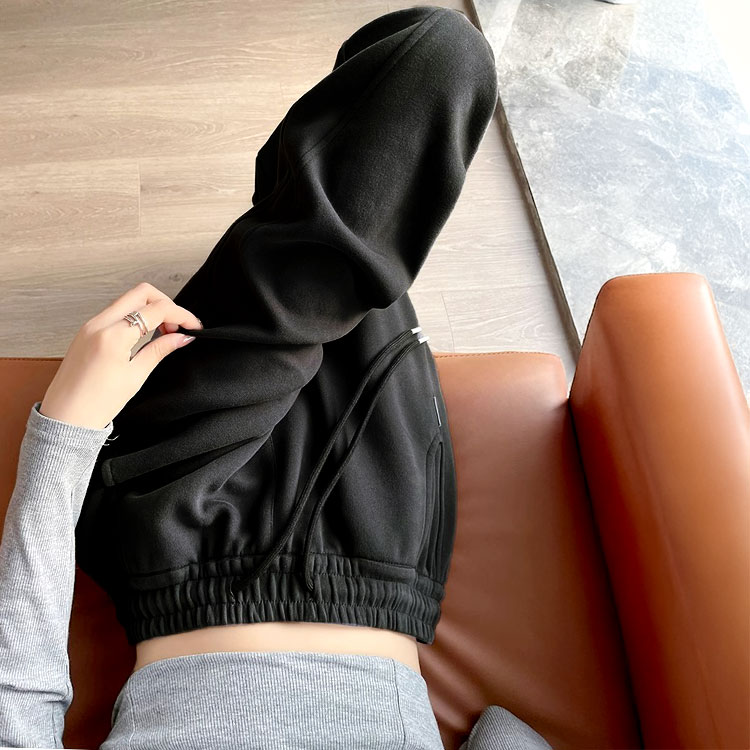 サイドラインワイドスウェットパンツ