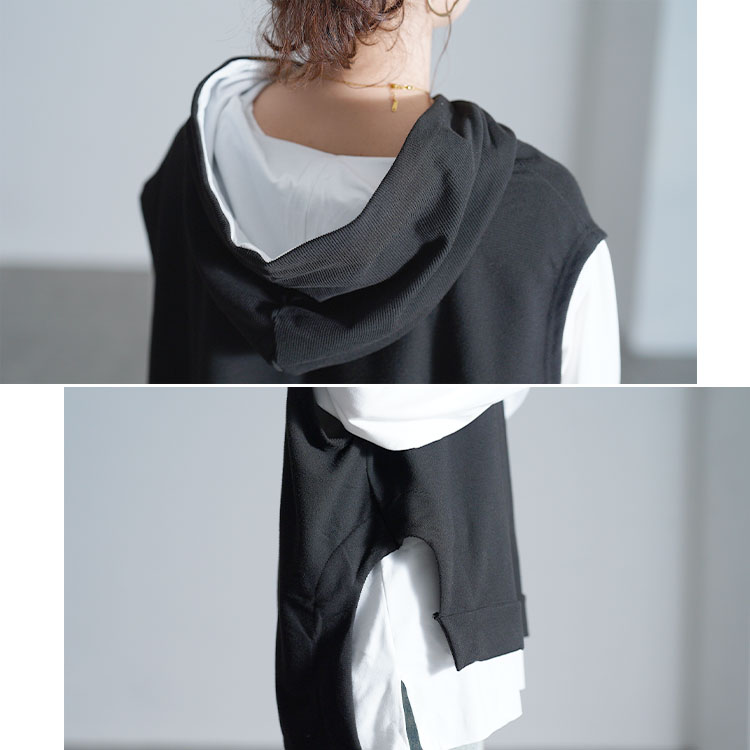 ダメージロンT＆フーディーベスト2点セット