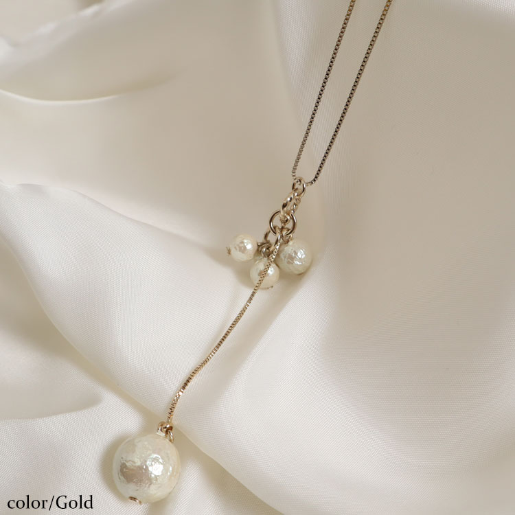 【数量限定】Jil Sander_women/ チェーンリングネックレス /Gold 中古・古着通販】JIL SANDER (ジルサンダー) リングチェーン