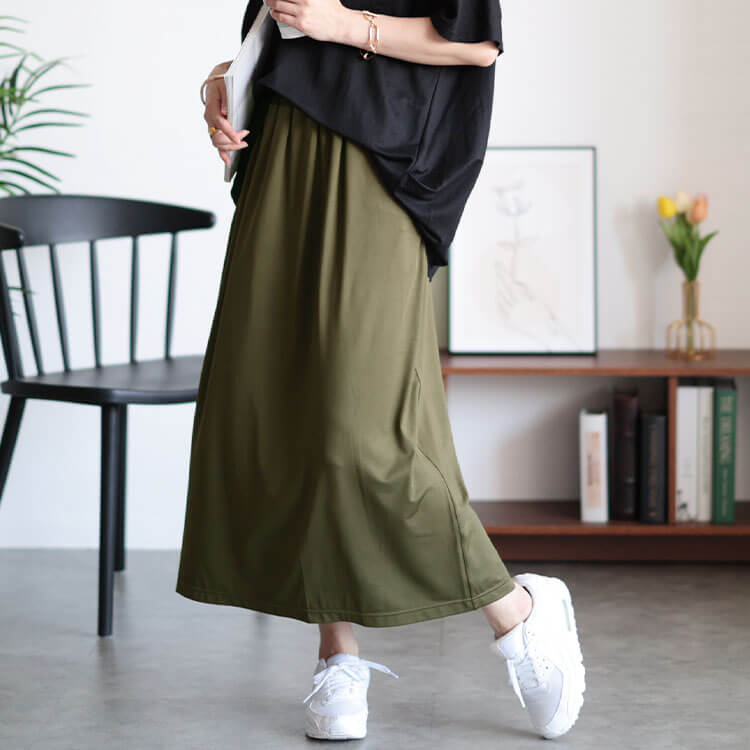 未使用品❗️BEIGE. ILONSE ハイウエストスカート　21AW バイカラー 未使用品❗️BEIGE. ILONSE ハイウエストスカート 21AW バイカラー