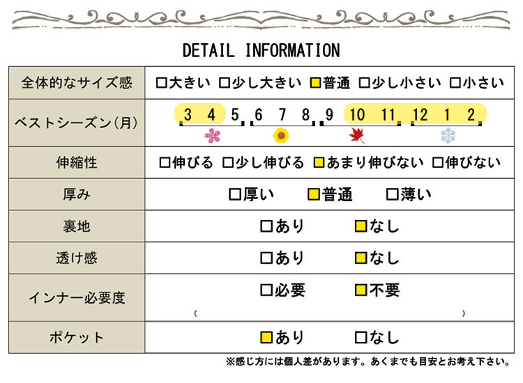 ノーカラージャケット