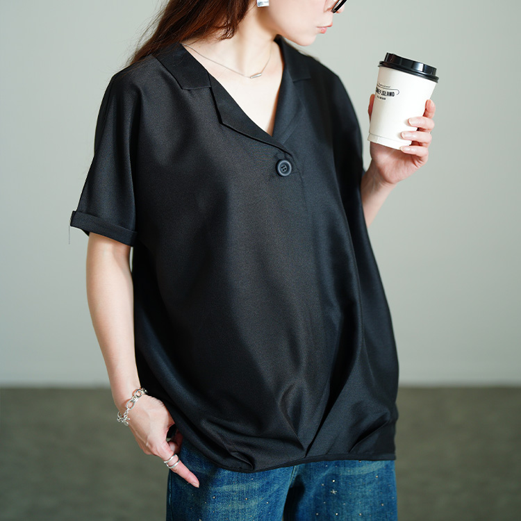 【Gold】【極美品】オープンシャツ　半袖　sizeM 37ebca9eb5cd118898a91374c780d3