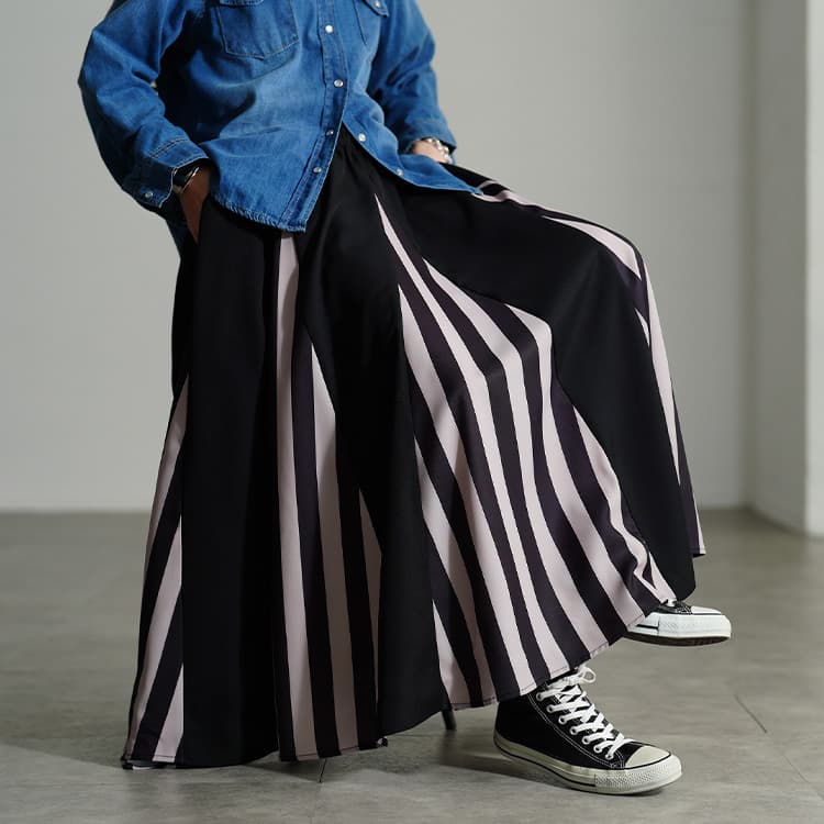 GOLDJAPAN（ゴールドジャパン） 大きいサイズ レディース スカート