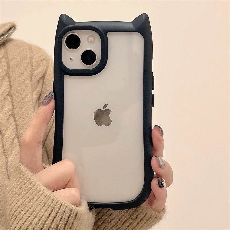iPhone iPhone17 ケース 猫耳 iPhone16e クリア iPhone16 pro max ネコ