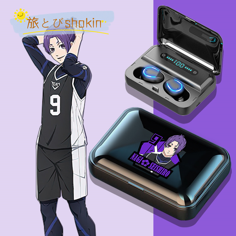 ブルーロック ワイヤレスイヤホン 蜂楽 廻モデル ブルーロック』×スマートイヤホン“Zeeny Lights 3”のコラボ