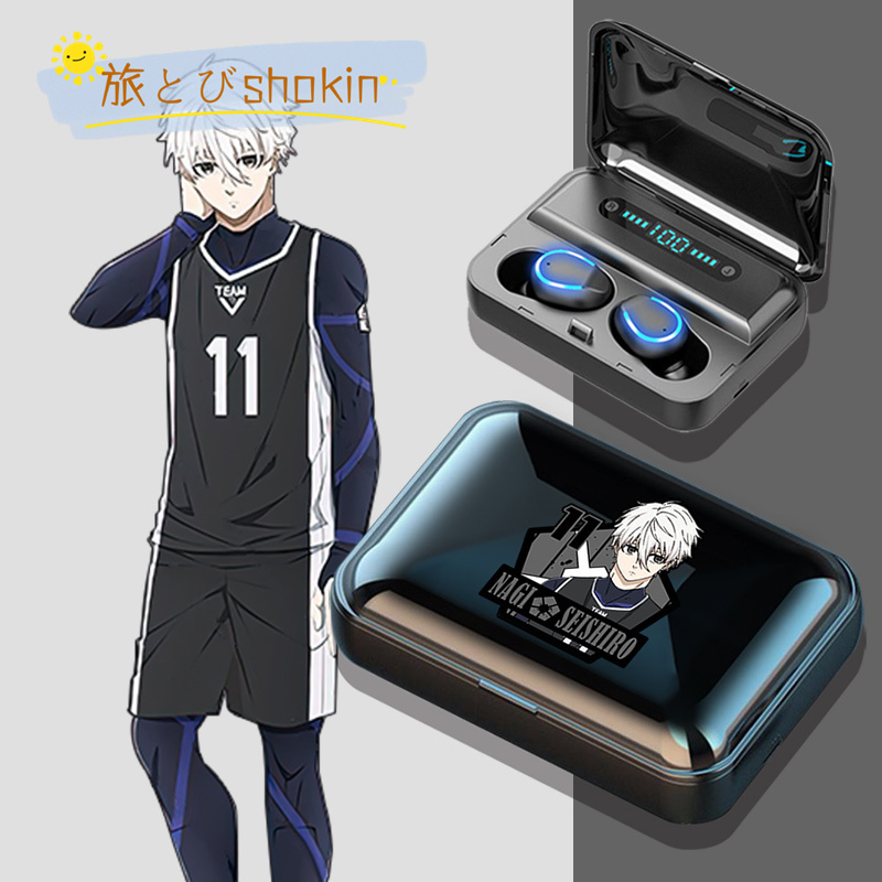 ブルーロック ワイヤレスイヤホン 蜂楽 廻モデル ブルーロック』×スマートイヤホン“Zeeny Lights 3”のコラボ