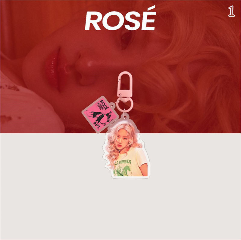 2番目半額 ROSEグッズ APT. キーリング ロゼ BLACKPINK アクリル