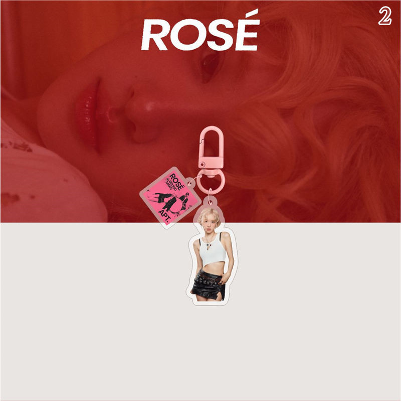 BLACKPINK ロゼ トレカ ぬいぐるみ キーリング フォトホルダー BLACKPINK - ブラピン ロゼ ソウルコン限定トレカの通販 by いー