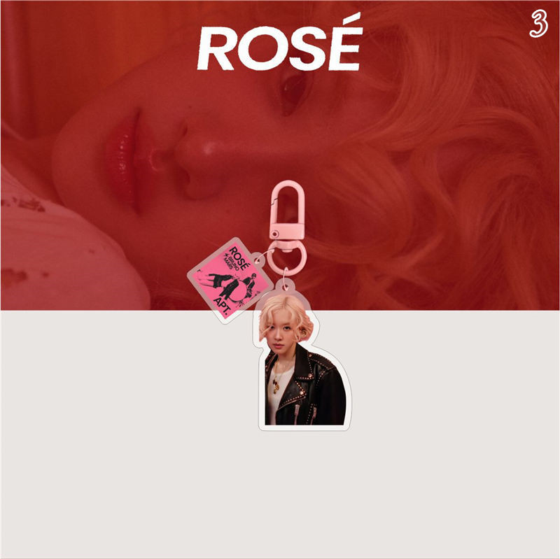 2番目半額 ROSEグッズ APT. キーリング ロゼ BLACKPINK アクリル