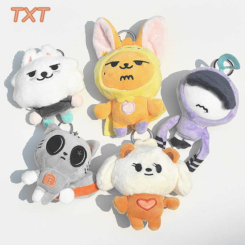 おつかれさま 韓国 スクールver. ぬいぐるみ キーリング13cm 2個 韓国ドラマおつかれさま パクボゴム&IUキーリング2個セット