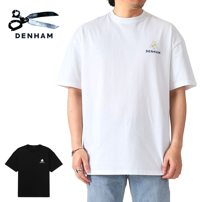DENHAM デンハム DENIM RECIPE T デニムレシピプリント Tシャツ