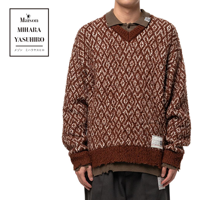 Maison MIHARA YASUHIRO メゾン ミハラヤスヒロ Layered Knit Cardigan