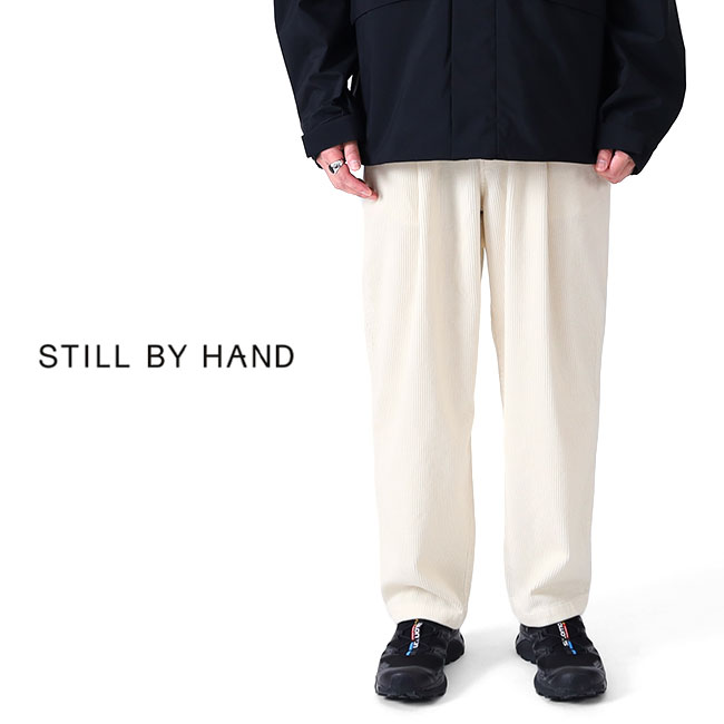 Still by Hand スティルバイハンド シルクネップ ウールスラックス PT04244 ウールパンツ メンズ : Golden State -  通販 - Yahoo!ショッピング