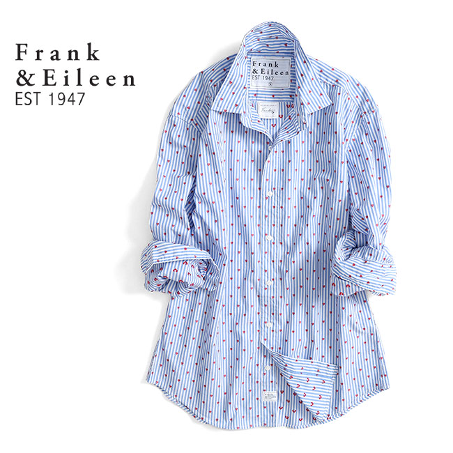 フランク&アイリーンFrank&Eileen PAULチェック柄長袖シャツ XS