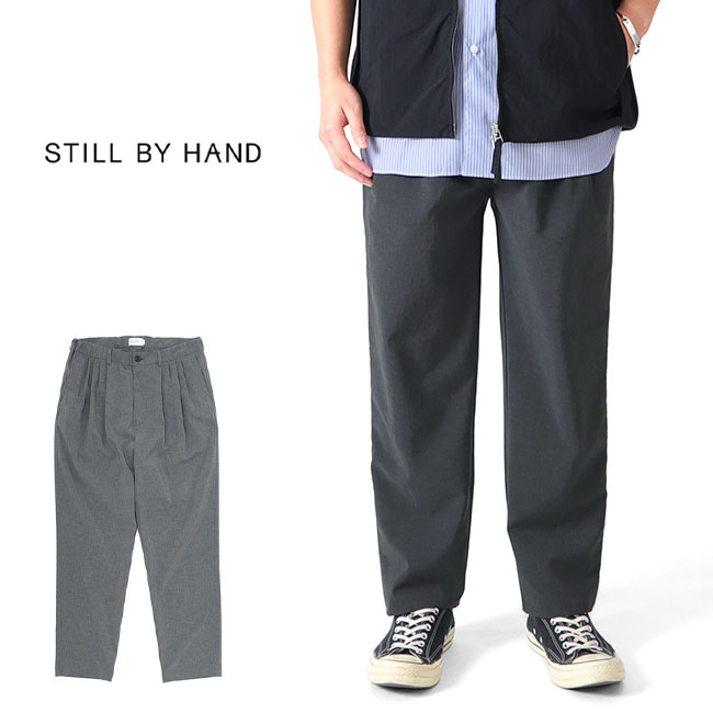 STILL BY HAND（スティルバイハンド） リネン イージーパンツ PT08201