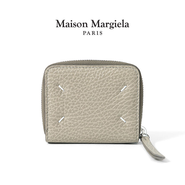 Maison Margiela メゾンマルジェラ グレインレザー 4ステッチ カード 