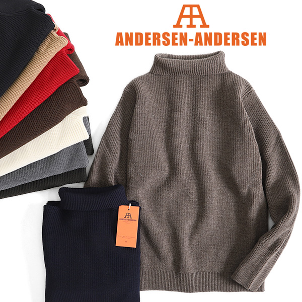 NEW】 ANDERSEN-ANDERSEN アンデルセンアンデルセン SAILOR TURTLENECK