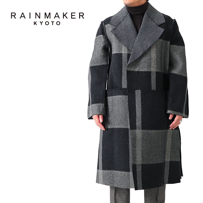 RAINMAKER レインメーカー ツイード ラップコート RM192-030 
