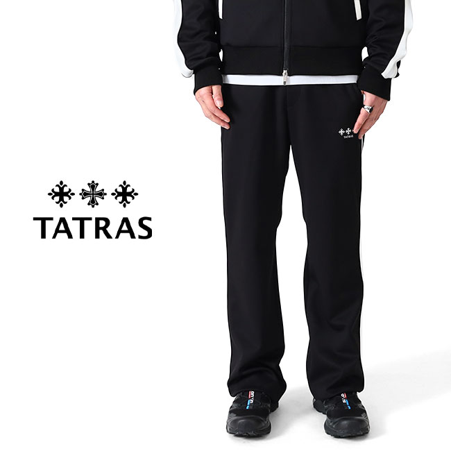 TATRAS タトラス RACCIANO ラチアーノ ストレッチナイロン パンツ 黒