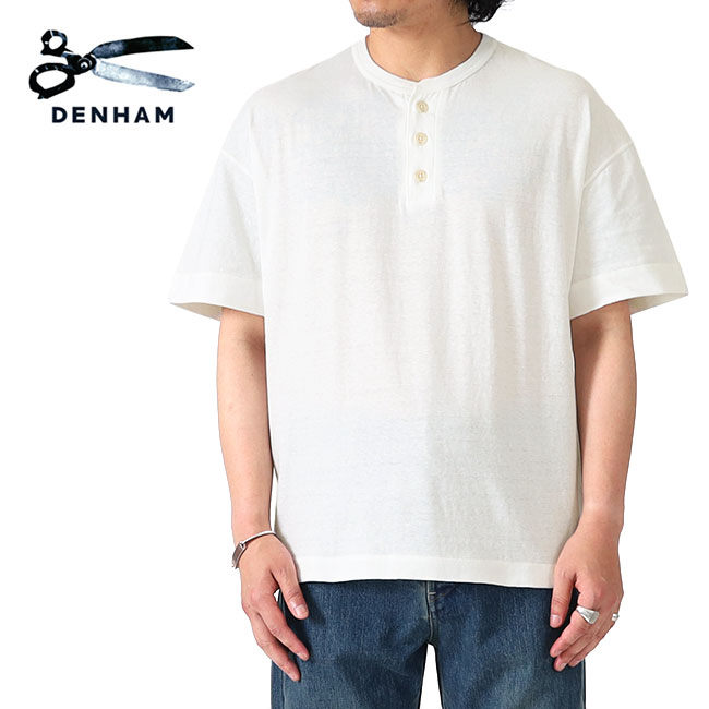 TIME SALE] DENHAM デンハム 2枚パック 胸ポケット Tシャツ 01-25-08