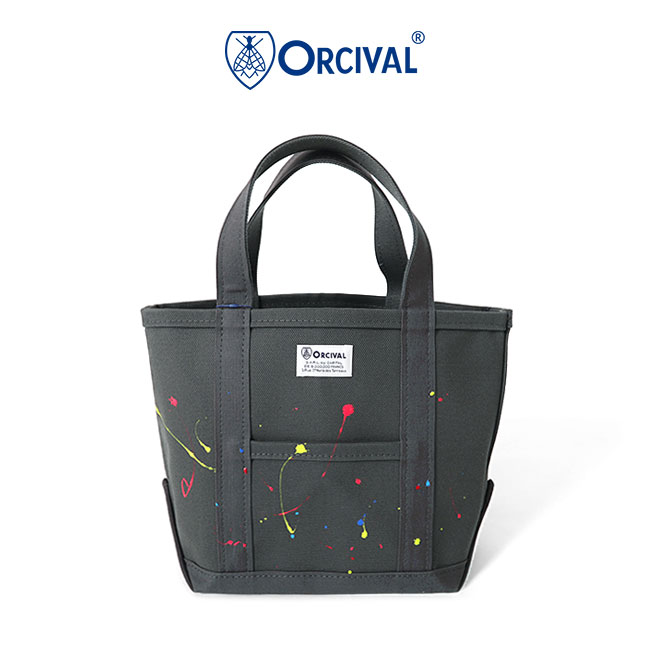 ORCIVAL オーシバル ペイント キャンバス トートバッグ ミディアム OR 