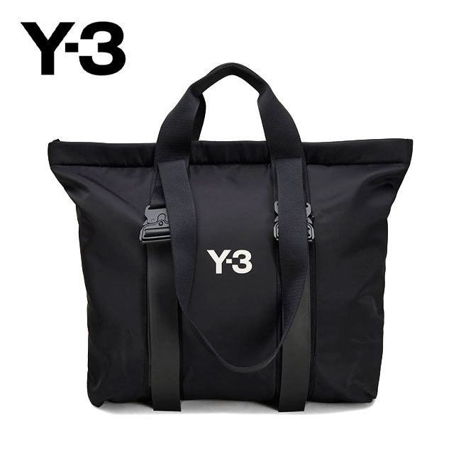 Y-3 ワイスリー ナイロンリップストップ スリングバッグ KD0214 黒