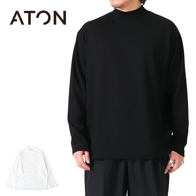 ATON - ❤︎新品❤︎ATON エイトン❤︎ヌバックコットン ロンTの