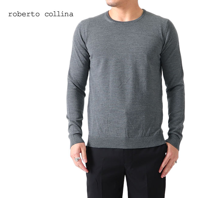 SALE] Roberto Collina ロベルトコリーナ カシミア シルク クルー