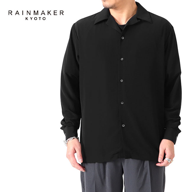 楽天市場】RAINMAKER レインメーカー オープンカラーシャツ