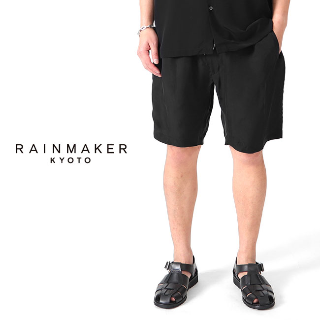 RAINMAKER レインメーカー ブレイデッド トリム ドウギパンツ RM231-050 黒 ワイドパンツ メンズ : t06122215 :  Golden State - 通販 - Yahoo!ショッピング