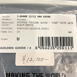 Golden Goose ゴールデングース ストラップ付き スターロゴ アイフォン